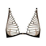Atelier Amour COSMIC DREAM Wired Triangle Bra (Black) | Avec Amour Sexy Lingerie