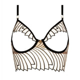 Atelier Amour COSMIC DREAM Ouvert Bustier (Black) | Avec Amour Sexy Lingerie