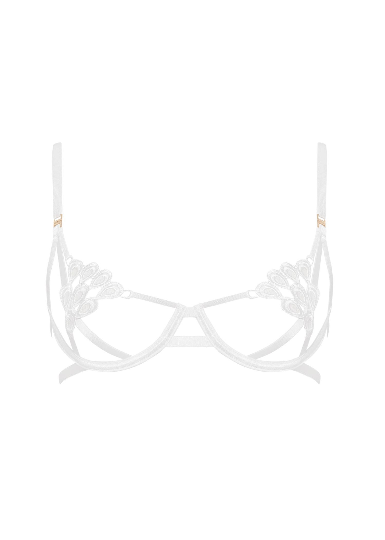 Bluebella ARIA Wired Bra (White) | Avec Amour Sexy Lingerie