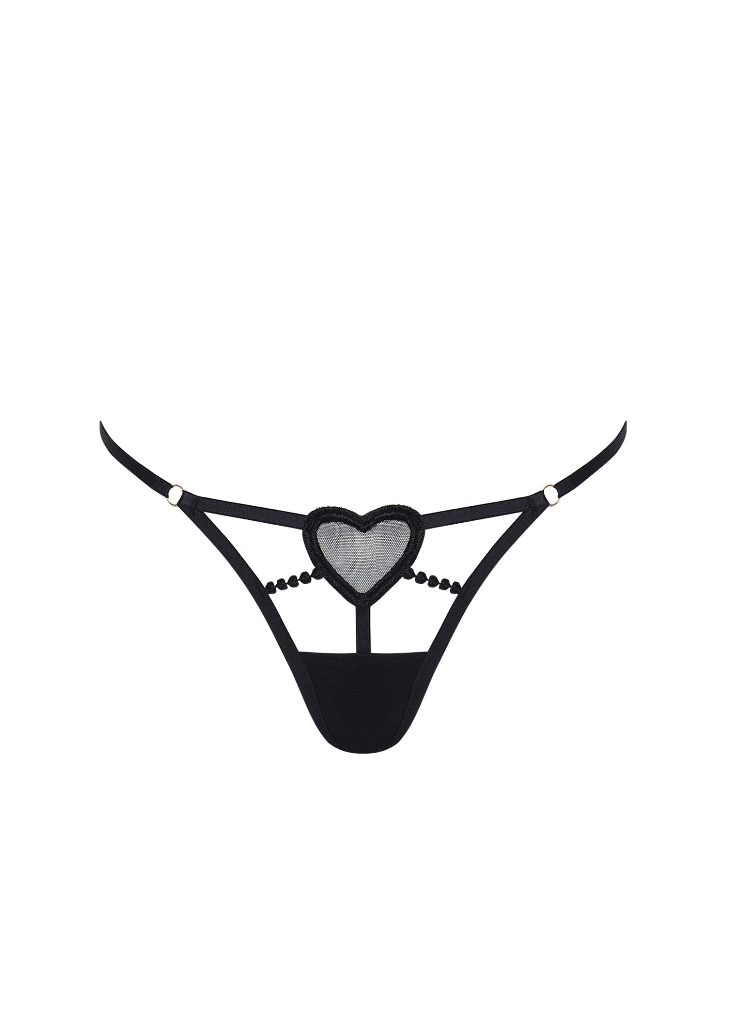Bluebella CRISTABEL Thong (Black) | Avec Amour Sexy Lingerie