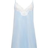 Bluebella ISABELLA Luxury Short Chemise (Ice Water Blue) | Avec Amour Sexy Lingerie