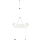 Bluebella ISADORA Suspender Harness (White) | Avec Amour Sexy Lingerie