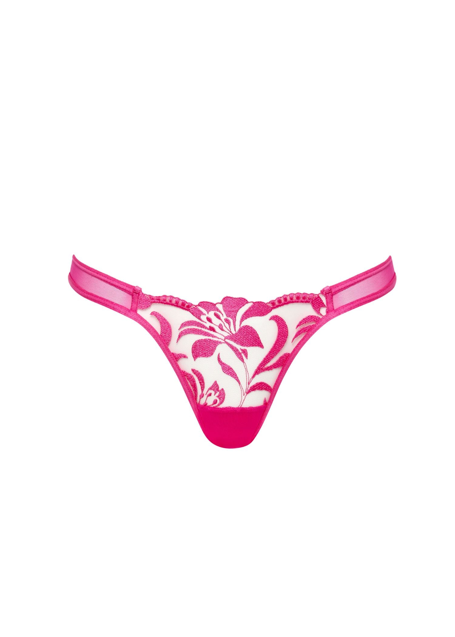 Bluebella LEONORA Brief (Fuchsia Pink/Sheer) | Avec Amour Sexy Lingerie