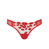 Bluebella MARIAN Panty (Tomato Red/Sheer) | Avec Amour Sexy Lingerie