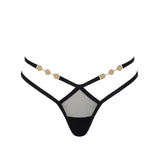 Bluebella NINA Thong (Black) | Avec Amour Sexy Lingerie