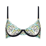 Bluebella SERENA Wired Bra (Mint/Lemon/Black) | Avec Amour Sexy Lingerie
