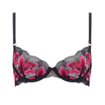 Bluebella VIVIENNE Wired Bra (Fuchsia Pink/Red/Black) | Avec Amour Sexy Lingerie
