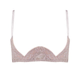Coco de Mer AURELIA Quarter Cup Bra (Blush) | Avec Amour Sexy Lingerie