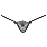 Lucky Cheeks MANDRAKE ROOT Sexy G-String (Black) | Avec Amour Sexy Lingerie