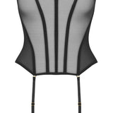 Maison Close L'AMOUREUSE Corset (Black) | Avec Amour Sexy Lingerie