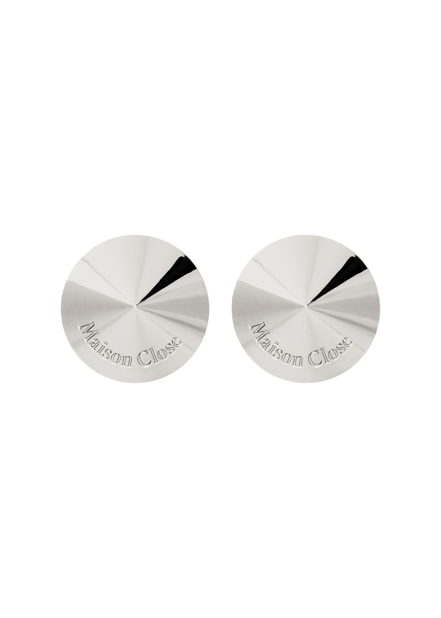 Maison Close LES FETICHES Nipple Pasties (Silver) | Avec Amour Sexy Lingerie