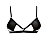 AVAM Lingerie - Diamond Open Cup Bra | Avec Amour Lingerie