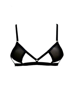 AVAM Lingerie - Diamond Open Cup Bra | Avec Amour Lingerie