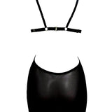 AVAM Diamond Bra & Skirt Attachment Set (Black) | Avec Amour Lingerie