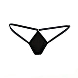 AVAM Lingerie - Diamond Thong (Black) | Avec Amour Lingerie