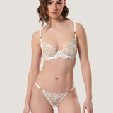Bluebella ISADORA Wired Bra (White) | Avec Amour Sexy Lingerie