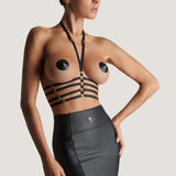 Maison Close CHAMBRE NOIR Harness (Black) | Avec Amour Sexy Lingerie