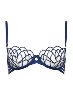BLUEBELLA - Beatrix Bra & Thong (Twilight Blue) | Avec Amour Lingerie