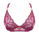 Bordelle MARI - Soft Cup Bra (Magenta)| Avec Amour Sexy Lingerie