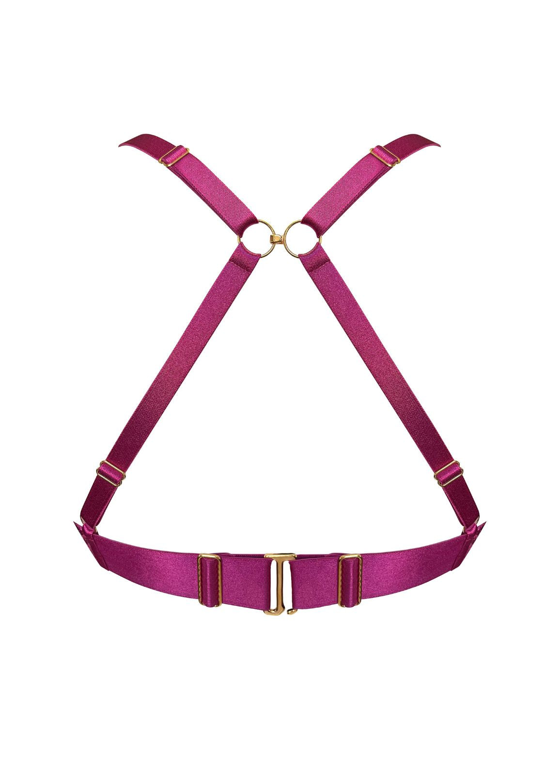 Bordelle MARI - Soft Cup Bra (Magenta)| Avec Amour Sexy Lingerie