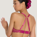 Bordelle MARI - Soft Cup Bra (Magenta)| Avec Amour Sexy Lingerie