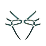 Bordelle VERO Harness Brief (Eden)| Avec Amour Sexy Lingerie