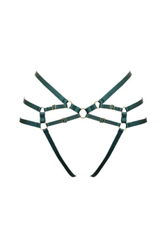 Bordelle VERO Harness Brief (Eden)| Avec Amour Sexy Lingerie