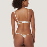 Bluebella ARIA Wired Bra (White) | Avec Amour Sexy Lingerie