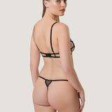 Bluebella CRISTABEL Thong (Black) | Avec Amour Sexy Lingerie