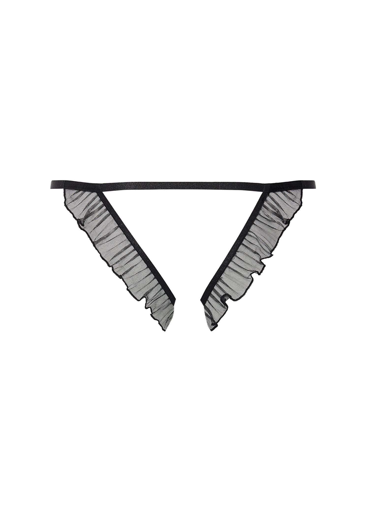 Bluebella MATISSE Ouvert Panty (Black) | Avec Amour Sexy Lingerie