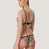 Bluebella SERENA Wired Bra (Mint/Lemon/Black) | Avec Amour Sexy Lingerie