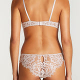 Coco de Mer AURELIA Quarter Cup Bra (Blush) | Avec Amour Sexy Lingerie