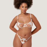 Bluebella ARIA Wired Bra (White) | Avec Amour Sexy Lingerie