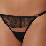 Bluebella MATISSE Thong (Black) | Avec Amour Sexy Lingerie