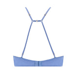 Coco de Mer HERA Quarter Cup Bra (Steel Blue) | Avec Amour Sexy Lingerie