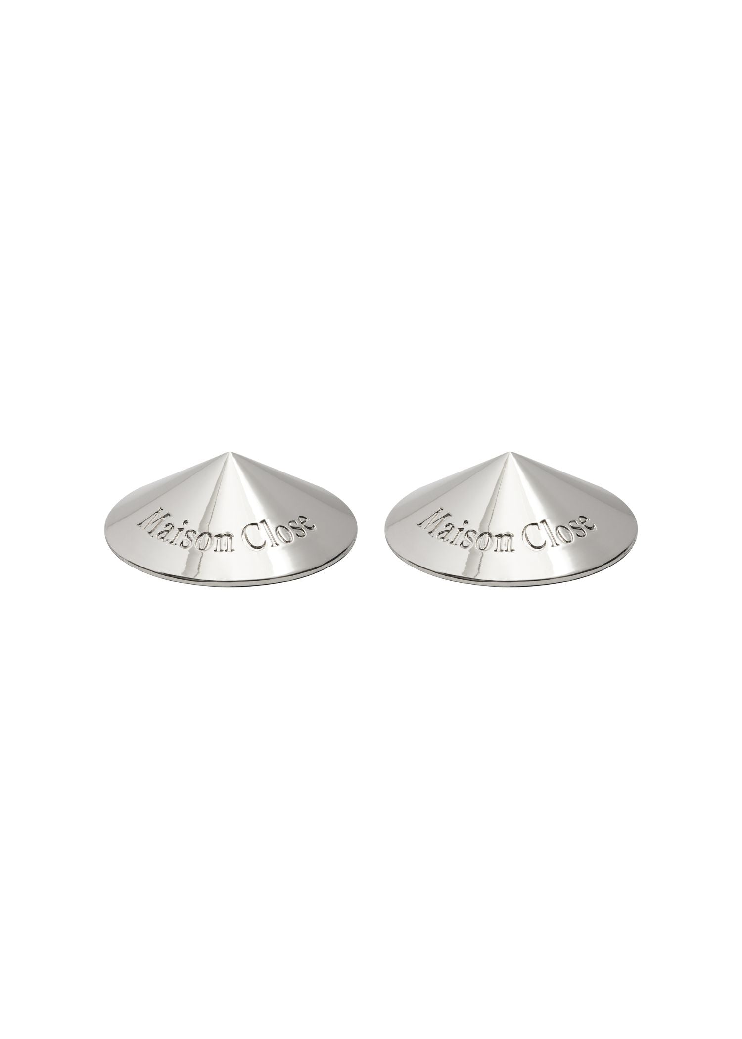 Maison Close LES FETICHES Nipple Pasties (Silver) | Avec Amour Sexy Lingerie