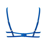 Bluebella ETTA Wired Bra (Egyptian Blue/Sheer) | Avec Amour Sexy Lingerie