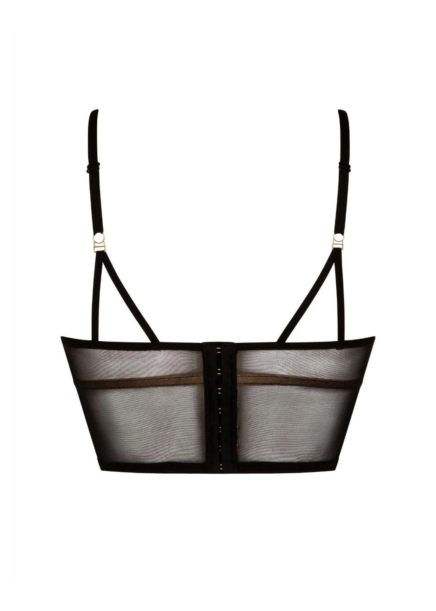 Atelier Amour COSMIC DREAM Ouvert Bustier (Black) | Avec Amour Sexy Lingerie