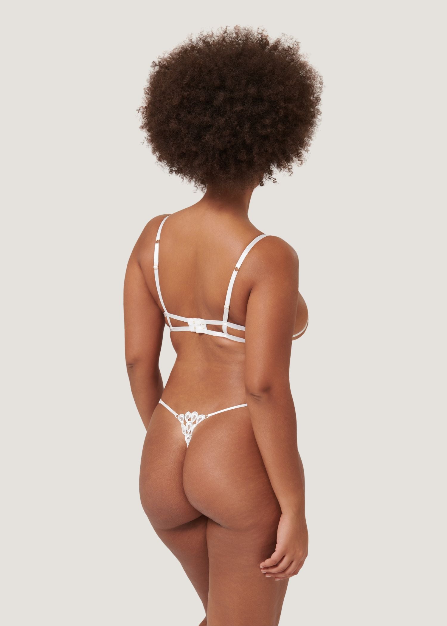 Bluebella ARIA Wired Bra (White) | Avec Amour Sexy Lingerie