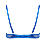 Bluebella CATALINA Wired Bra (Egyptian Blue/Sheer) | Avec Amour Sexy Lingerie