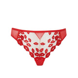 Bluebella MARIAN Panty (Tomato Red/Sheer) | Avec Amour Sexy Lingerie