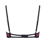 Bluebella VIVIENNE Wired Bra (Fuchsia Pink/Red/Black) | Avec Amour Sexy Lingerie