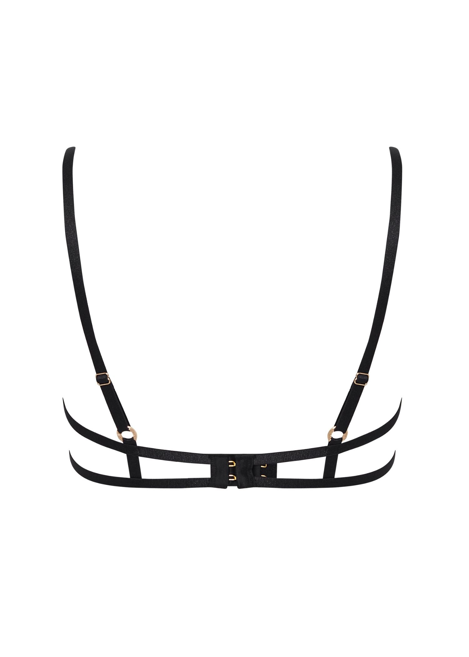 Bluebella CRISTABEL Wired Bra (Black) | Avec Amour Sexy Lingerie