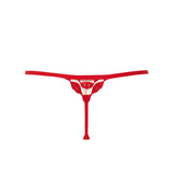 Bluebella MARIAN Thong (Tomato Red/Sheer) | Avec Amour Sexy Lingerie