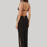 Bluebella Julianne Long Chemise (Black) | Avec Amour Lingerie