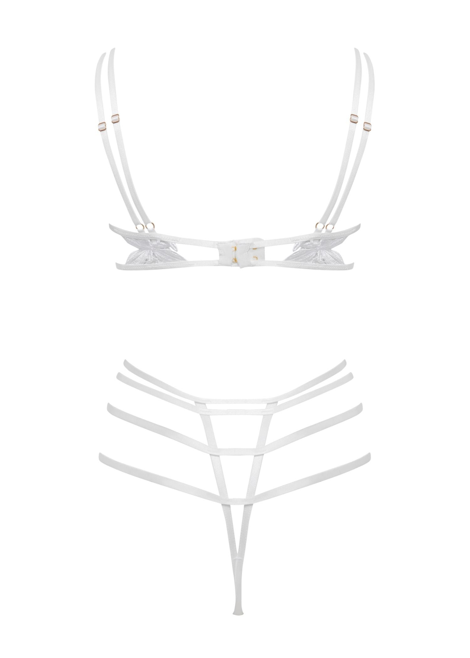 Bluebella OPHELIA Wired Body (White) | Avec Amour Sexy Lingerie