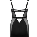 Bluebella Lara Wired Short Chemise (Black) | Avec Amour Lingerie