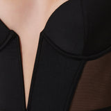 Bluebella Lara Wired Short Chemise (Black) | Avec Amour Lingerie