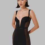 Bluebella Lara Wired Short Chemise (Black) | Avec Amour Lingerie