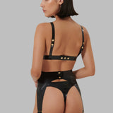 Latex Suspender (Black)